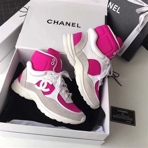 chanel 2022 shoes|high top Chanel sneakers.